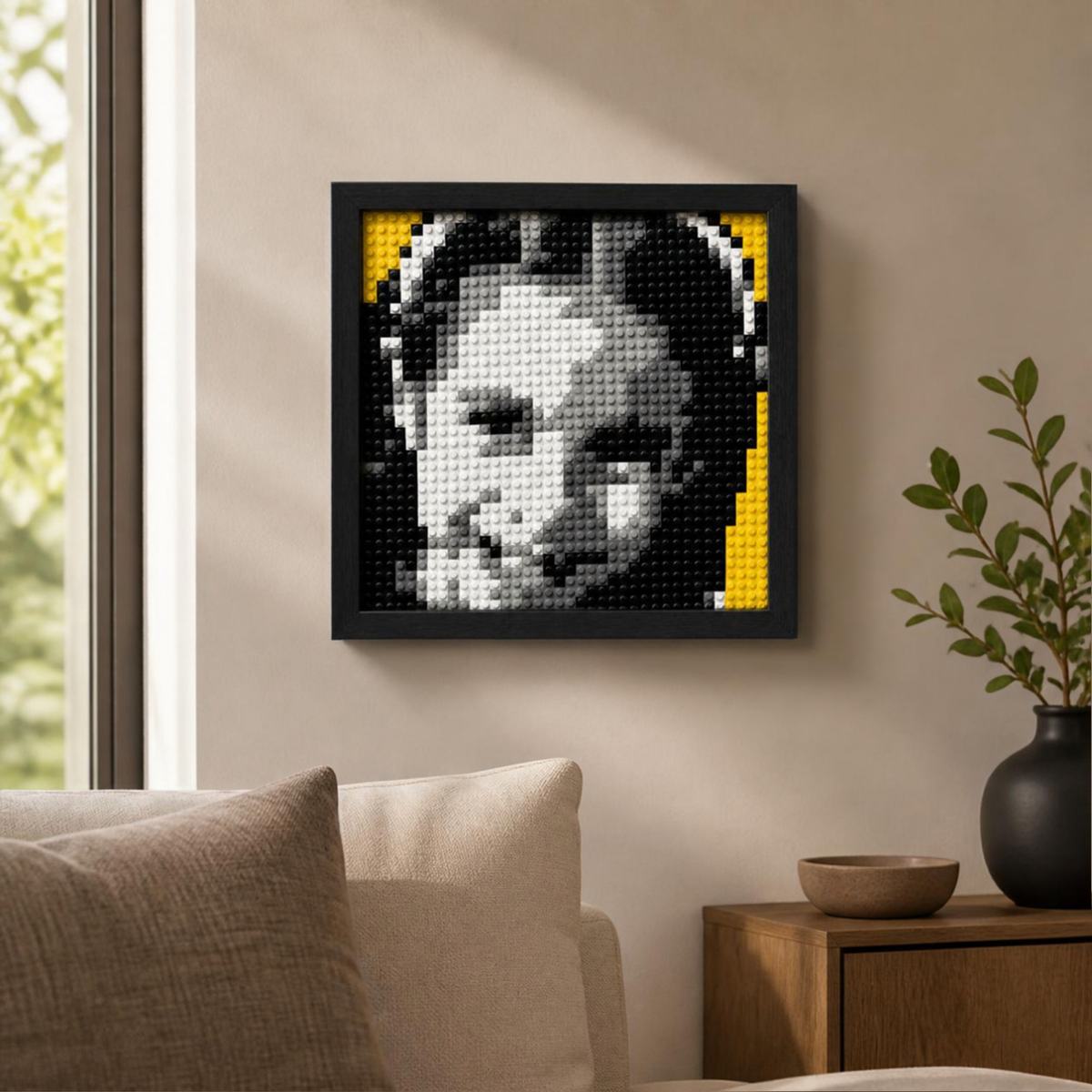 Bricky Wood Frame