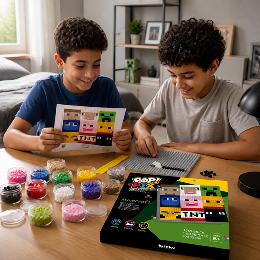 POP! PIX Minecraft— Pixel Art Building Kit
