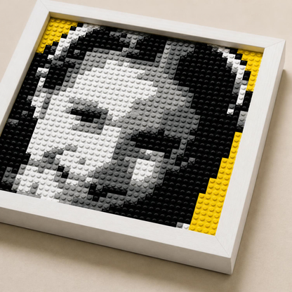 Bricky Wood Frame