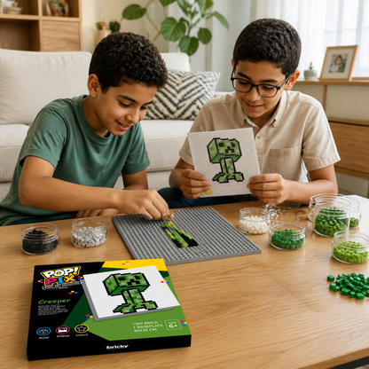 POP! PIX Creeper— Pixel Art Building Kit