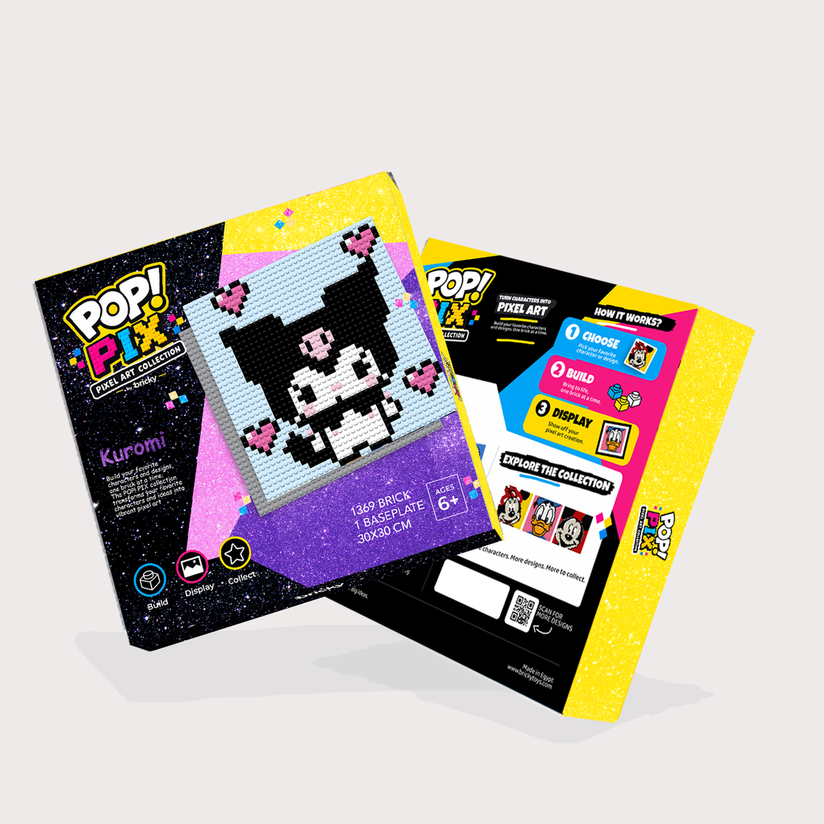 POP! PIX Kuromi — Pixel Art Building Kit