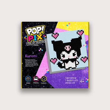 POP! PIX Kuromi — Pixel Art Building Kit