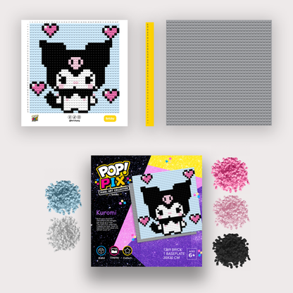POP! PIX Kuromi — Pixel Art Building Kit