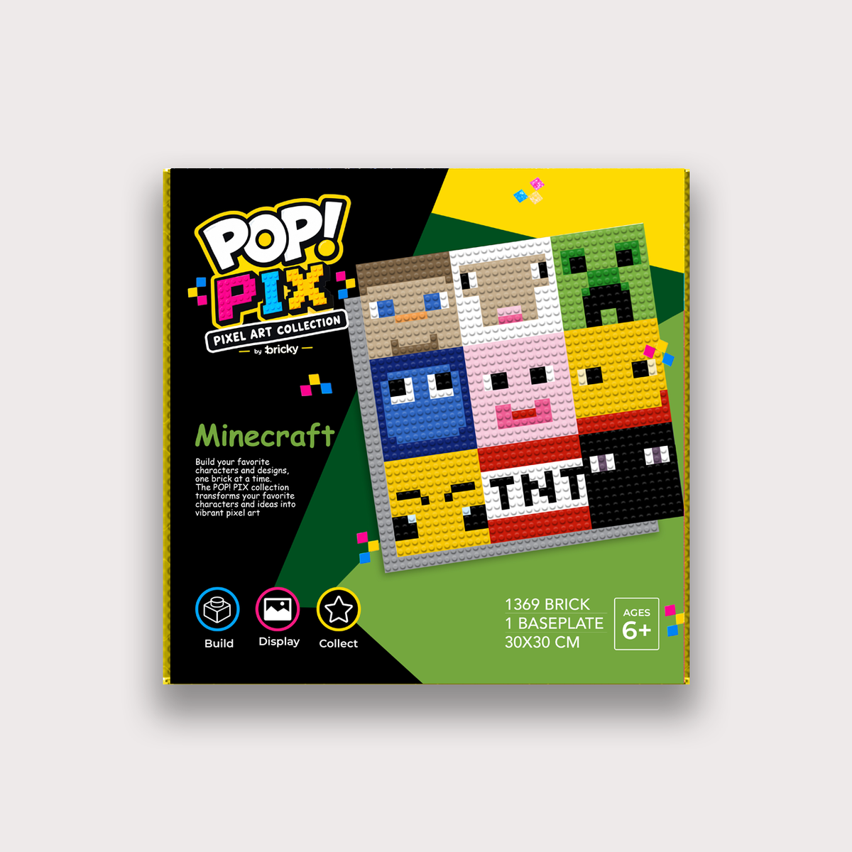 POP! PIX Minecraft— Pixel Art Building Kit