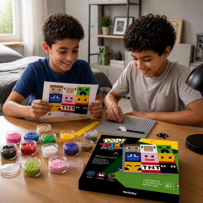 POP! PIX Minecraft— Pixel Art Building Kit