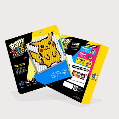 POP! PIX Pikachu 2 — Pixel Art Building Kit