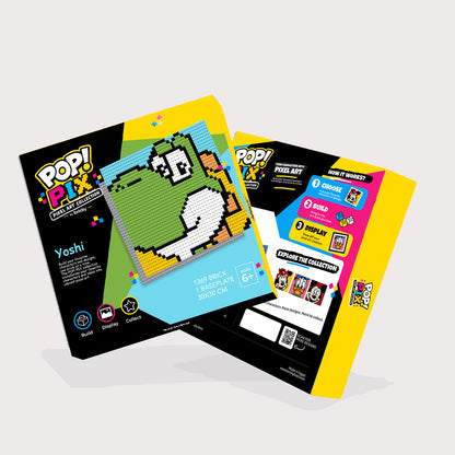 POP! PIX Yoshi— Pixel Art Building Kit
